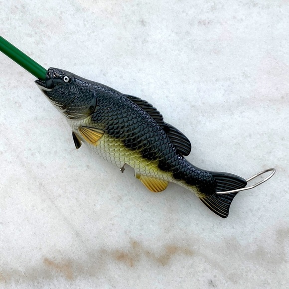 G.E.I. Fish BBQ Spatula with Bottle Opener Stainless Steel Grilling Tool NWT - Picture 1 of 7